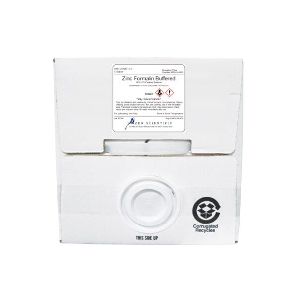 Zinc Formalin, 5 gallon cube
